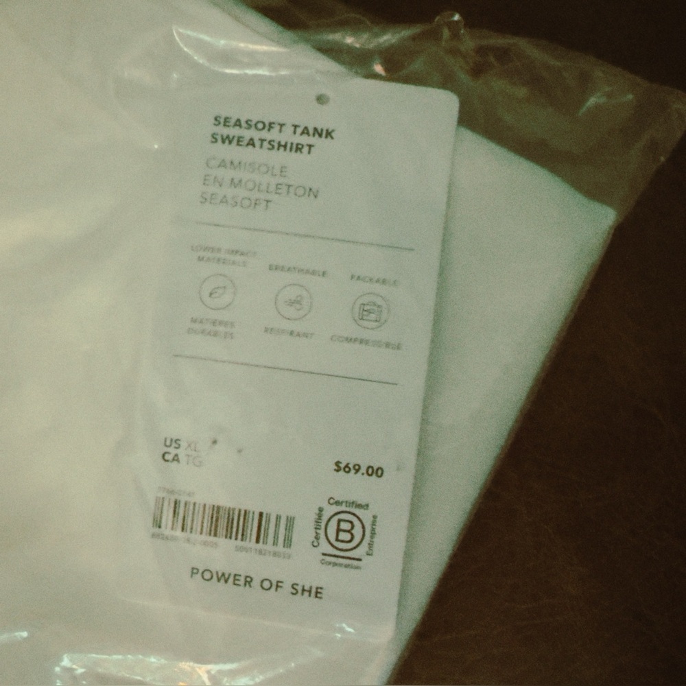 Women's Sleeveless Cream Top - Picture 6 of 7